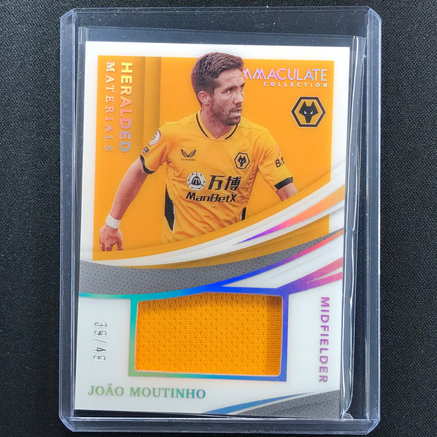 2021 Immaculate Joao Moutinho Heralded Materials Jersey Holo Silver 39/49