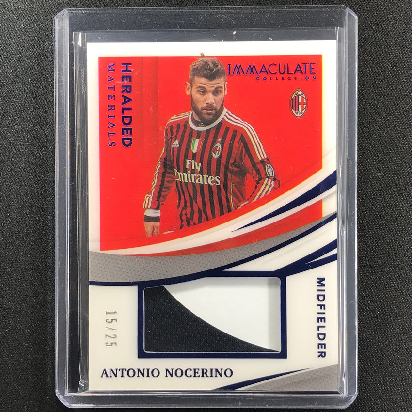 2021 Immaculate Antonio Nocerino Heralded Materials Jersey Patch Sapphire 15/25