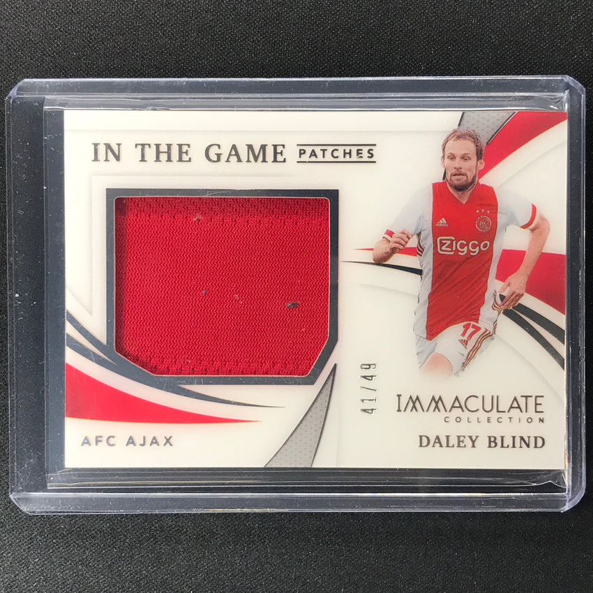 2021 Immaculate Daley Blind In The Game Patches 41/49
