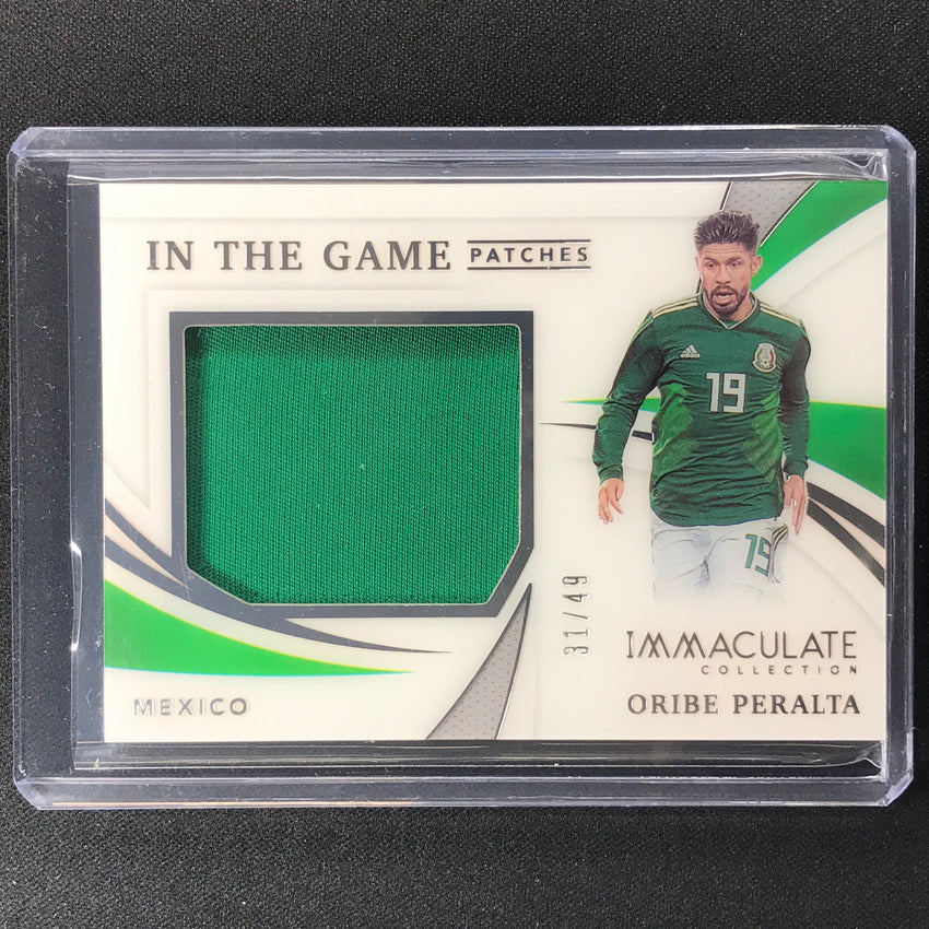2021 Immaculate Oribe Peralta In The Game Patches 31/49