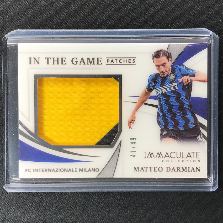 2021 Immaculate Matteo Darmian In The Game Patches 41/49