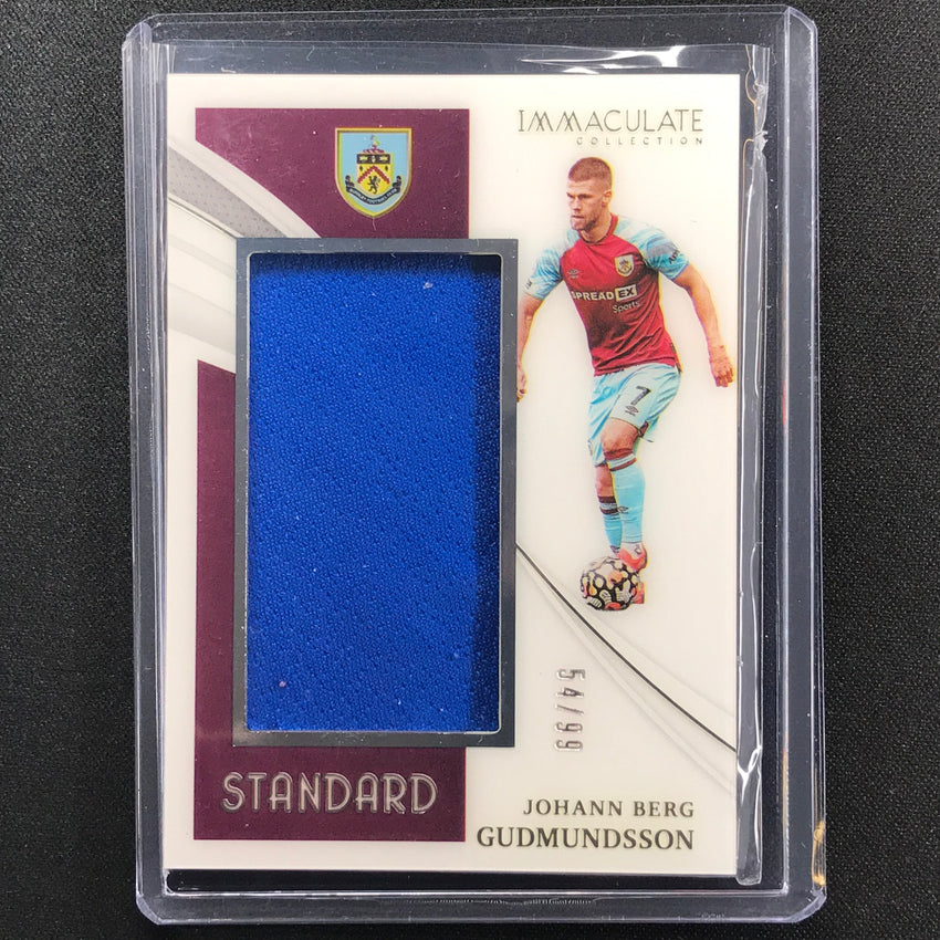 2021 Immaculate Johann Berg Gudmundsson Standard Jersey 54/99