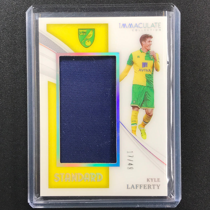 2021 Immaculate Kyle Lafferty Standard Jersey Holo Silver 17/49