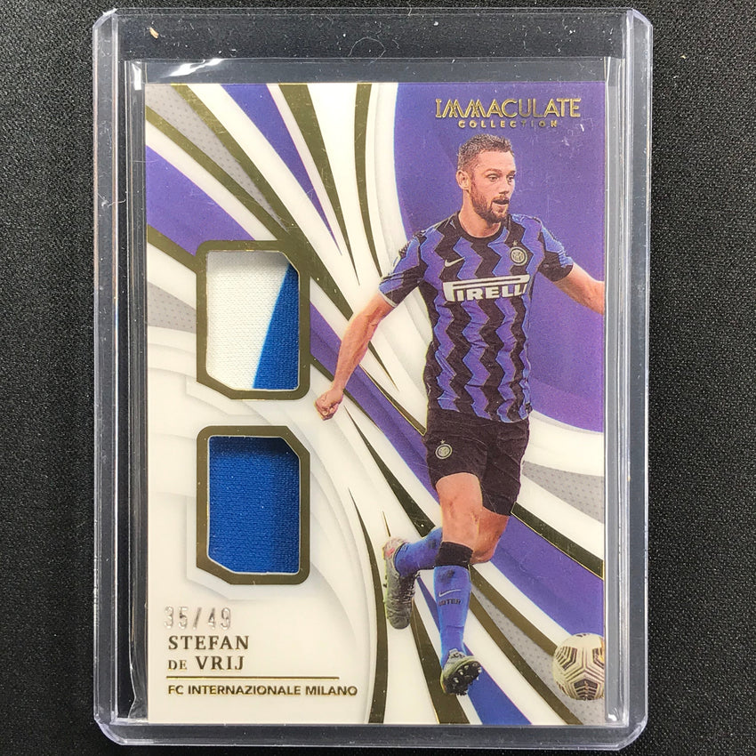 2021 Immaculate Stefan De Vrij Dual Patches 35/49