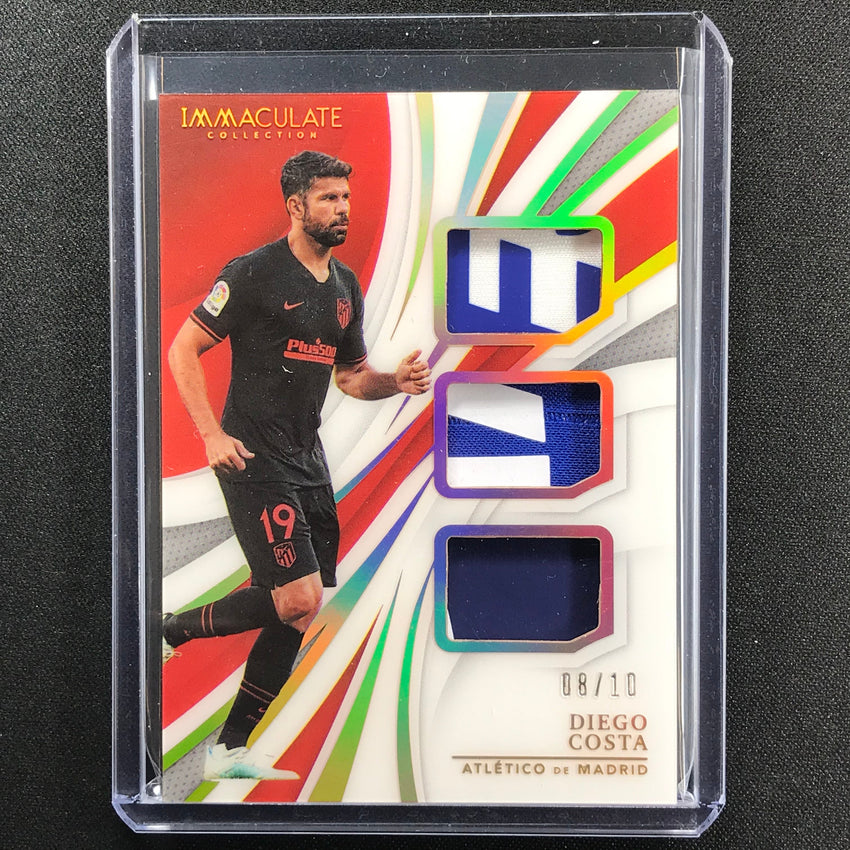 2021 Immaculate Diego Costa Patch Trios Triple Gold 8/10