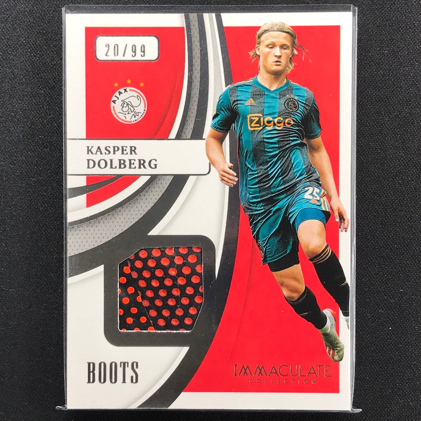 2021 Immaculate Kasper Dolberg Boots Memorabilia Patch 20/99