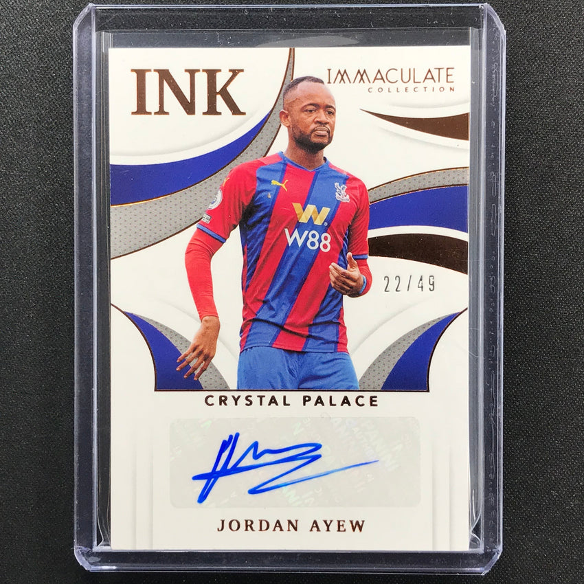 2021 Immaculate Jordan Ayew Ink Auto Bronze 22/49