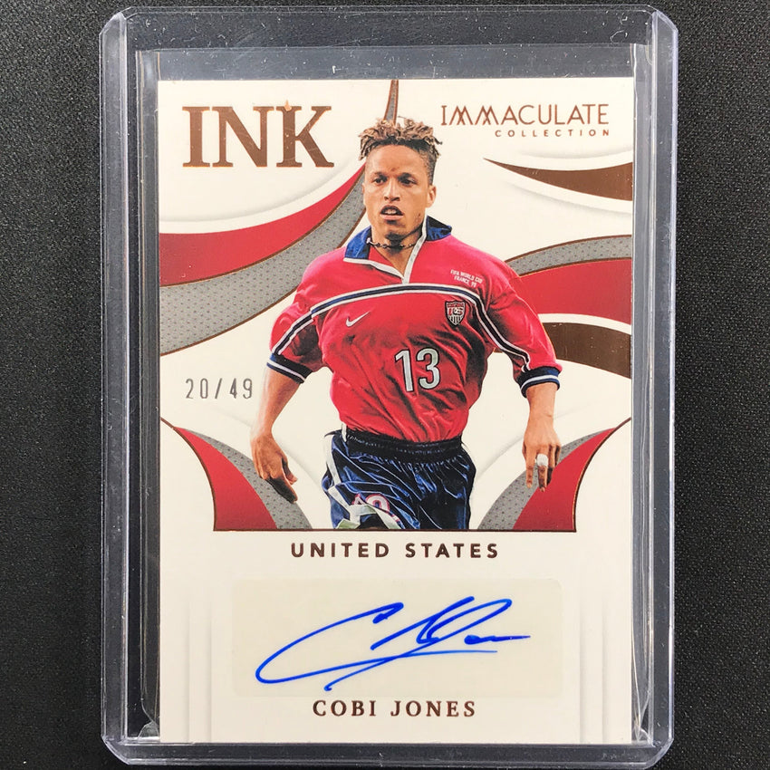 2021 Immaculate Cobi Jones Ink Auto Bronze 20/49