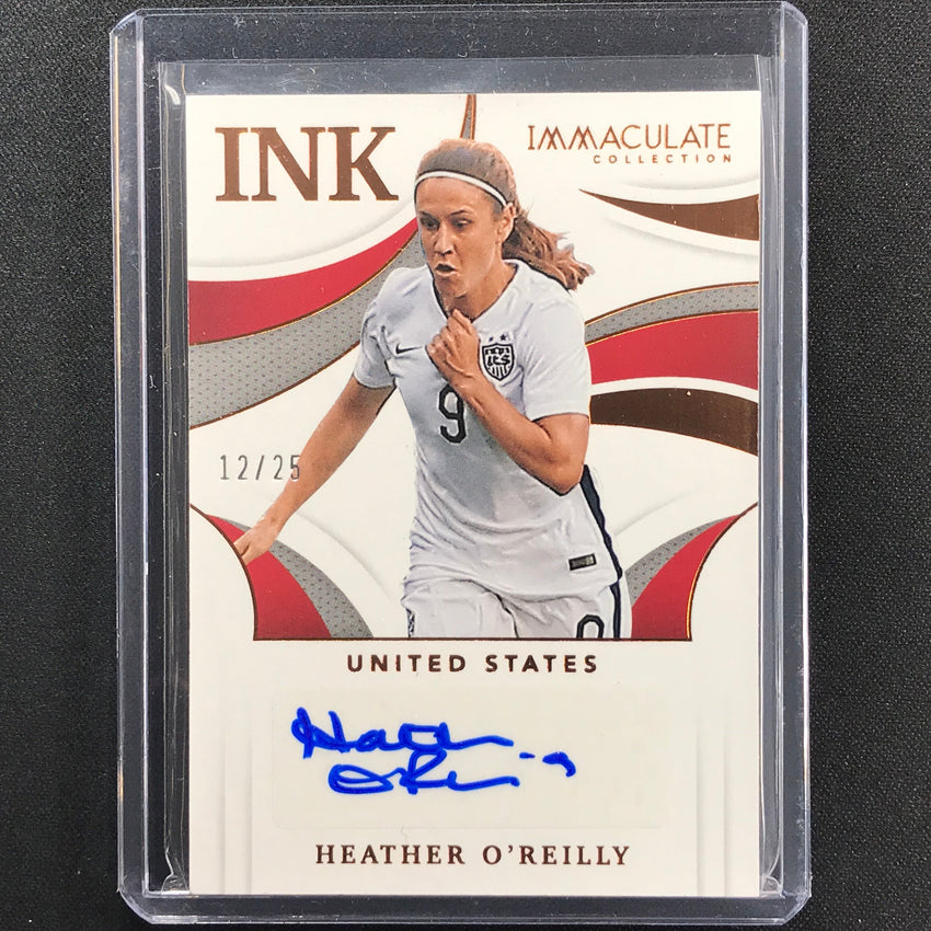 2021 Immaculate Heather Oreilly Ink Auto Bronze 12/25