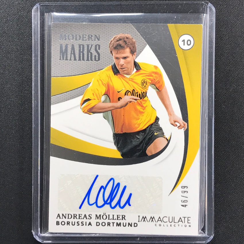 2021 Immaculate Andreas Moller Modern Marks Auto 46/99