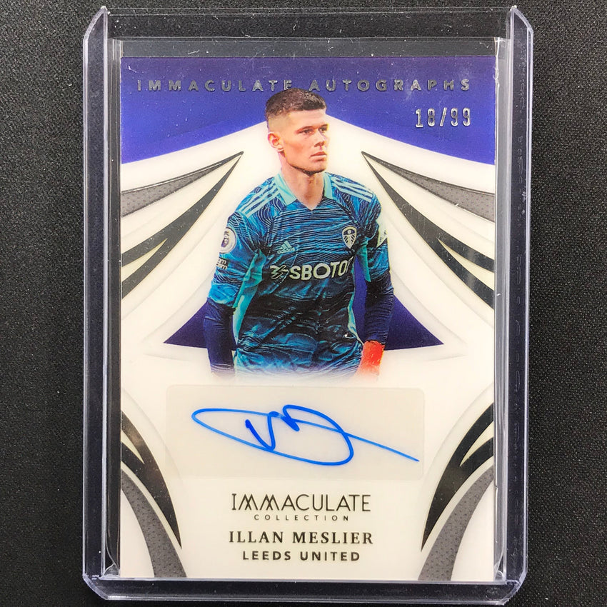 2021 Immaculate Illan Meslier Immaculate Autographs 18/99