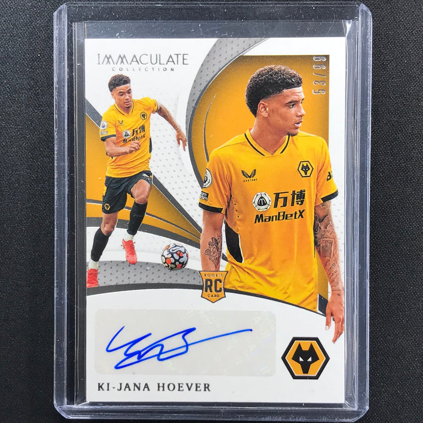 2021 Immaculate Ki-jana Hoever Rookie Autographs 53/99