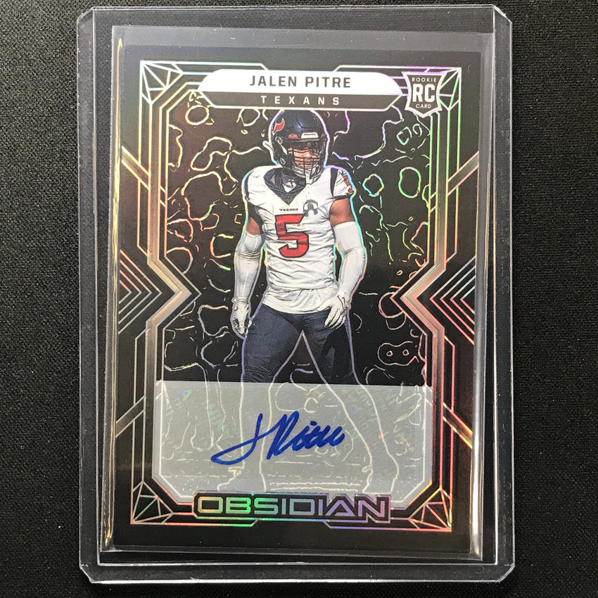 2022 Obsidian Jalen Pitre Rookie Signatures Auto Silver 81/199