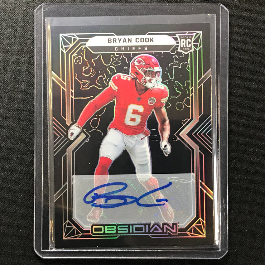 2022 Obsidian Bryan Cook Rookie Signatures Auto Silver 90/199