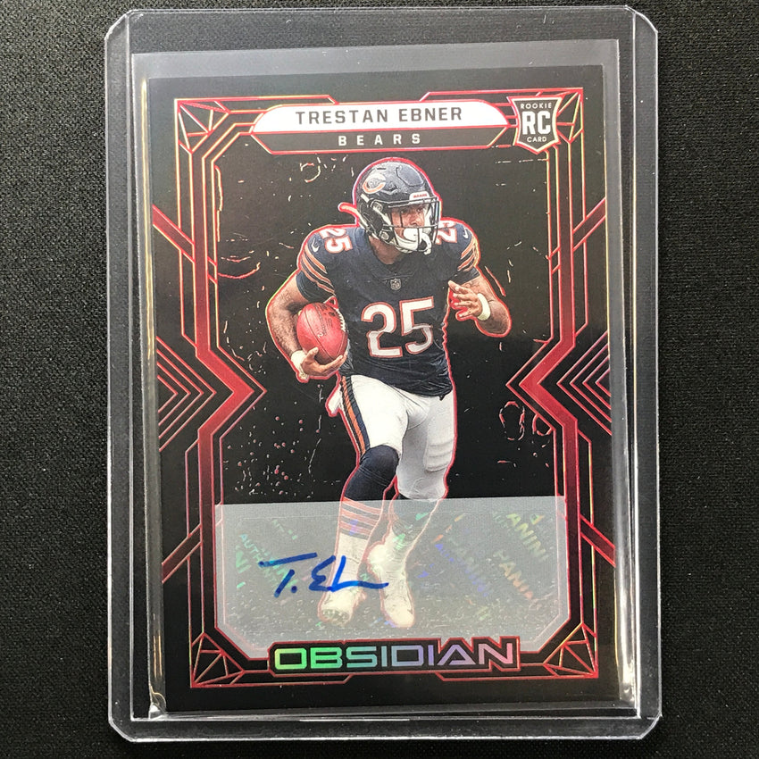 2022 Obsidian Trestan Ebner Rookie Signatures Auto Electric Etch Red 5/10