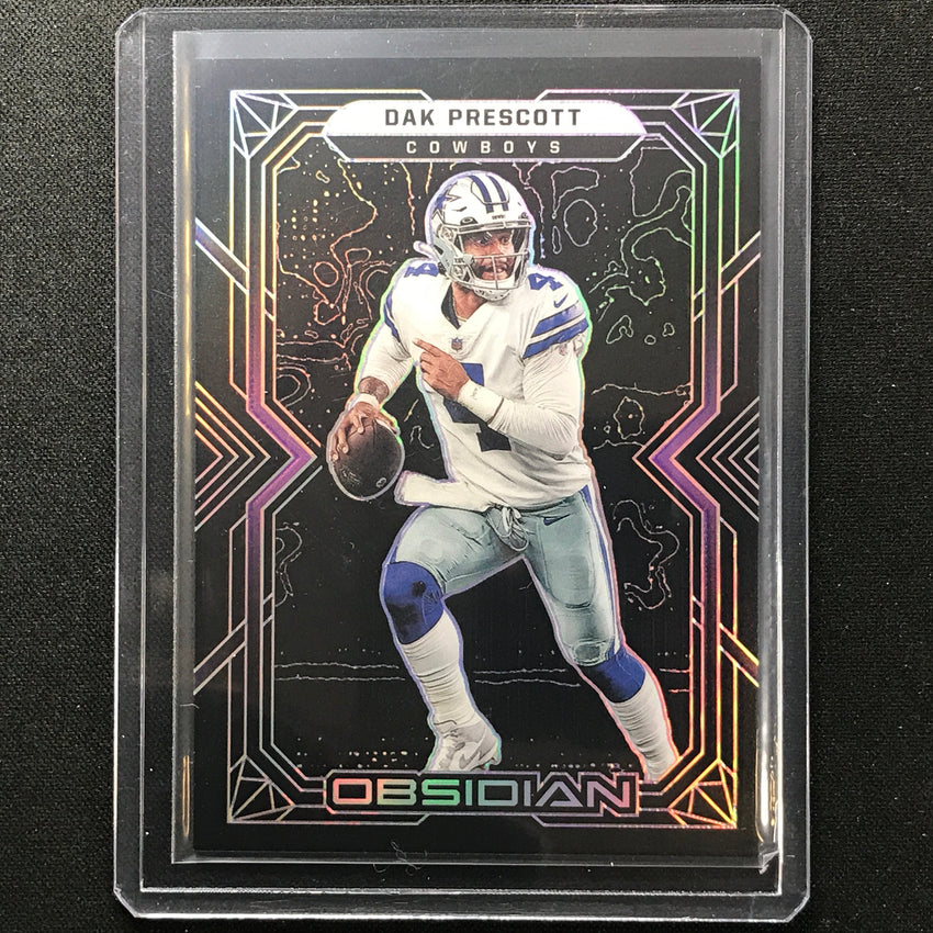 2022 Obsidian Dak Prescott Base Electric Etch Purple 71/100