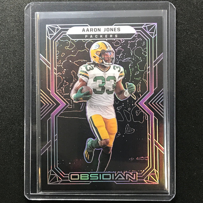 2022 Obsidian Aaron Jones Base Electric Etch Purple 60/100