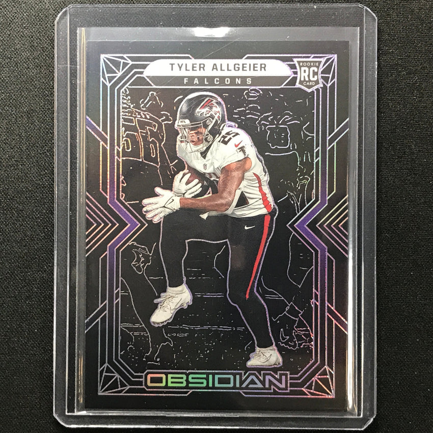2022 Obsidian Tyler Allgeier Rookie Electric Etch Purple 44/100