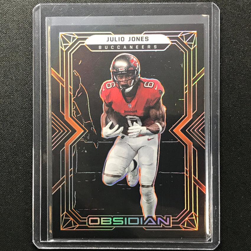 2022 Obsidian Julio Jones Base Electric Etch Orange 20/75