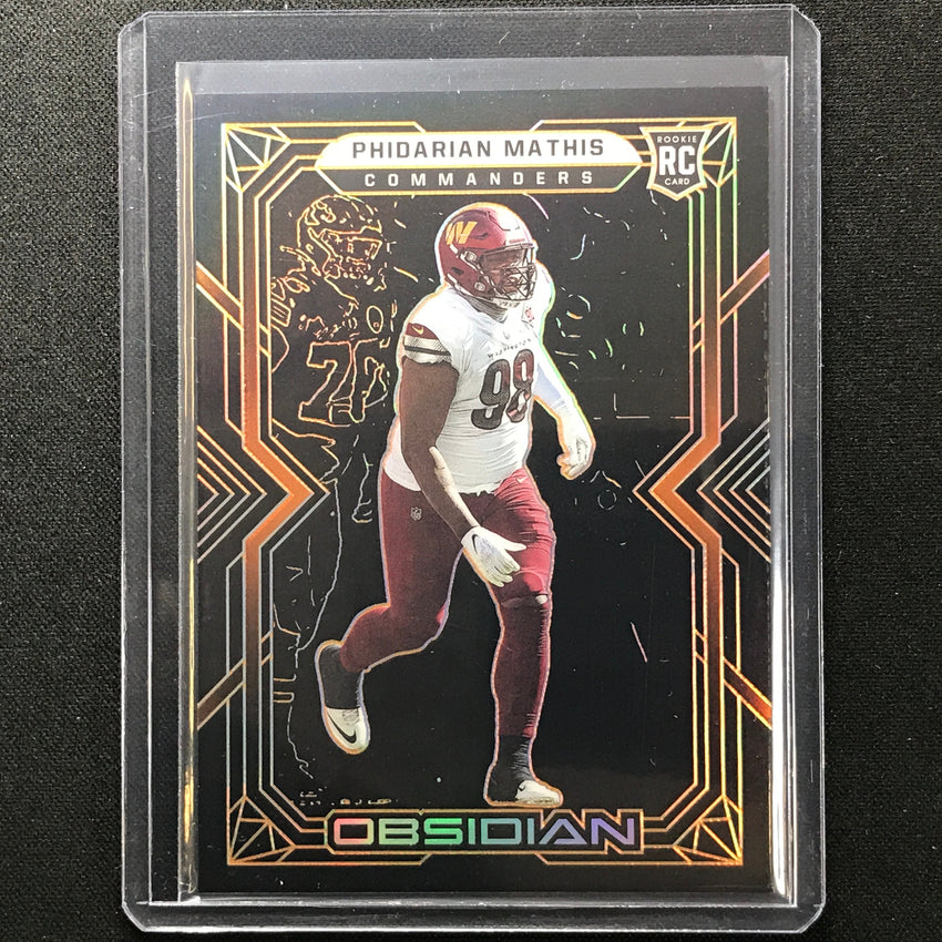 2022 Obsidian Phidarian Mathis Rookie Electric Etch Orange 51/75