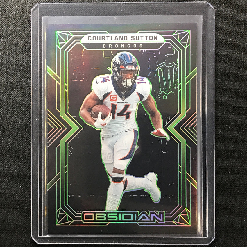 2022 Obsidian Courtland Sutton Base Electric Etch Green 48/50