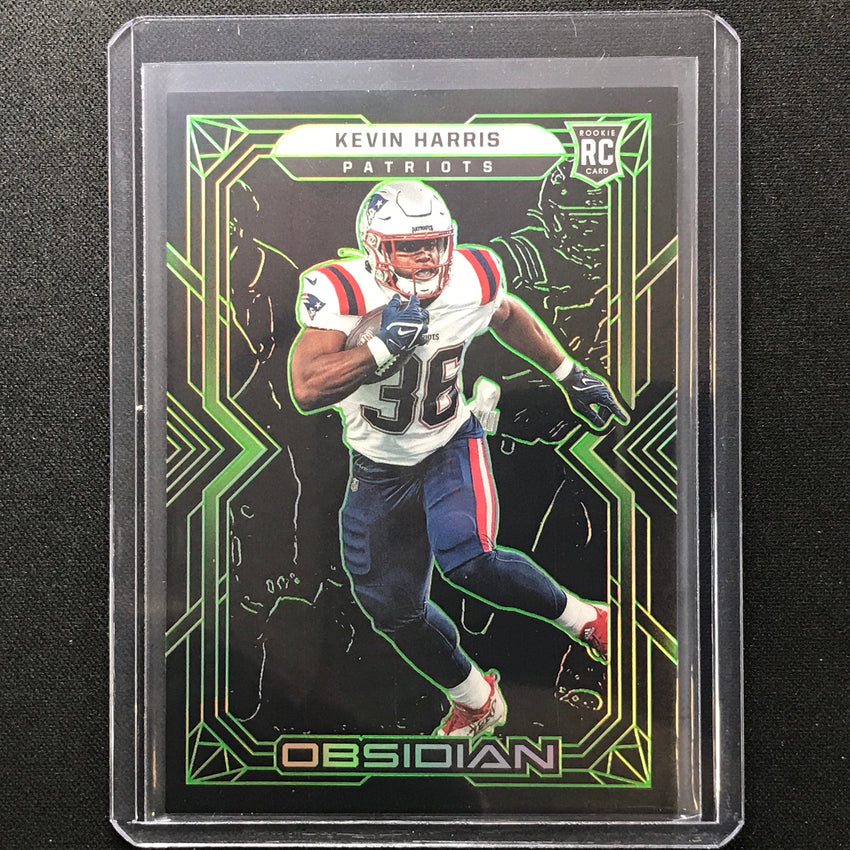 2022 Obsidian Kevin Harris Rookie Electric Etch Green 33/50