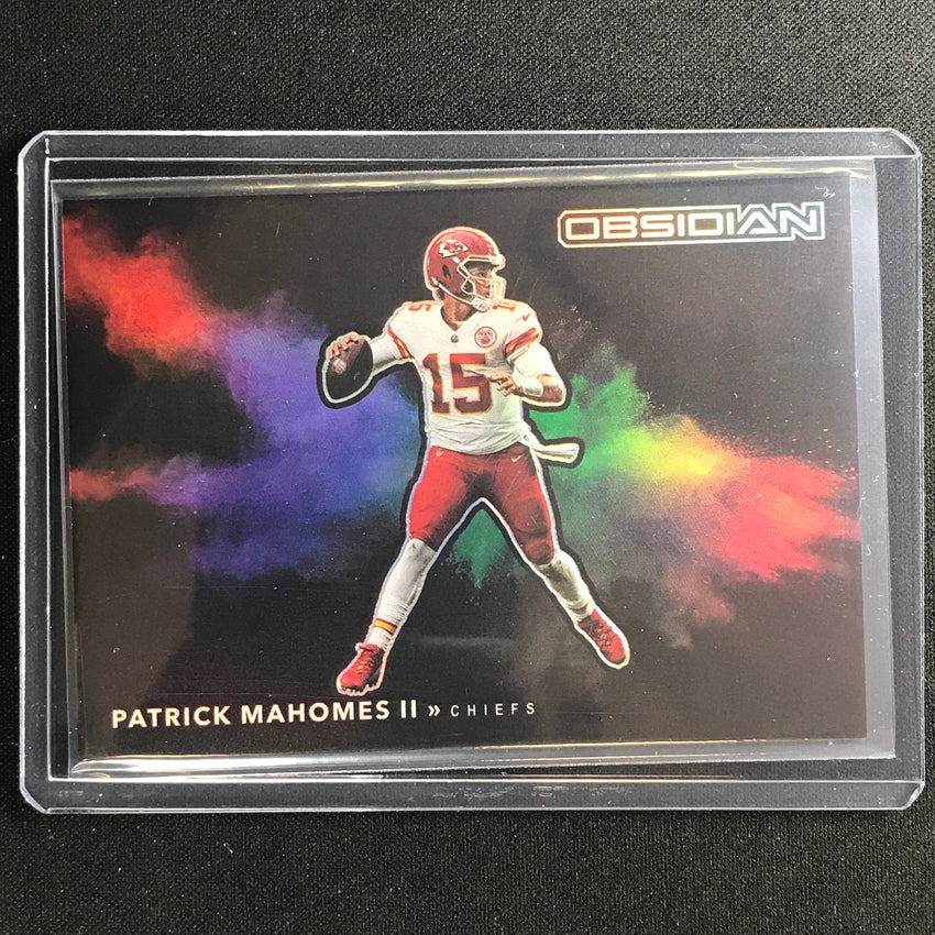 2022 Obsidian PATRICK MAHOMES II Color Blast Black SSP #PMA