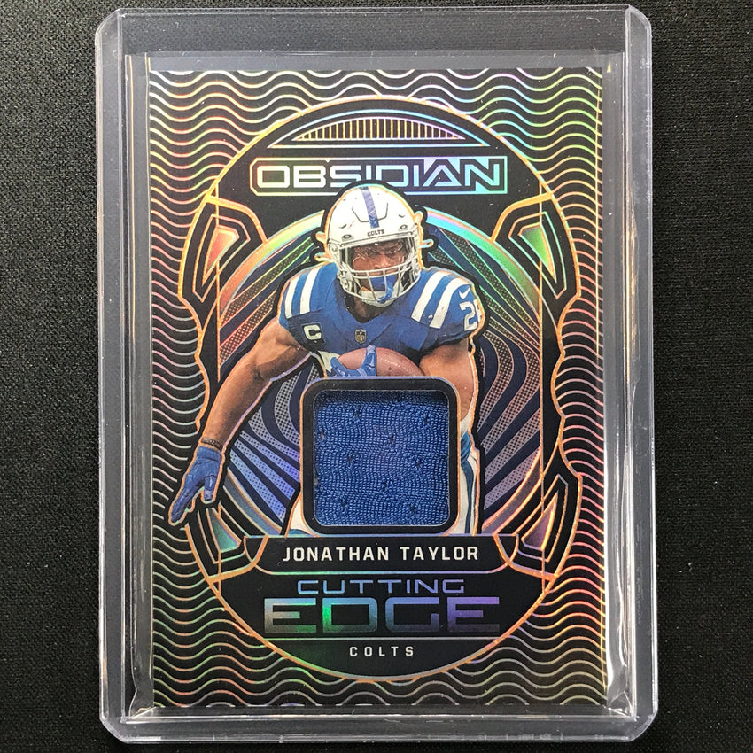 2022 Obsidian Jonathan Taylor Cutting Edge Jersey Orange 60/75