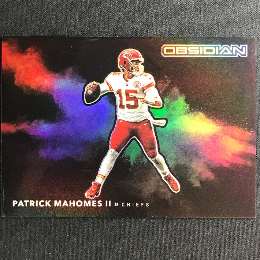 2022 Obsidian PATRICK MAHOMES II Color Blast Black SSP #PMA