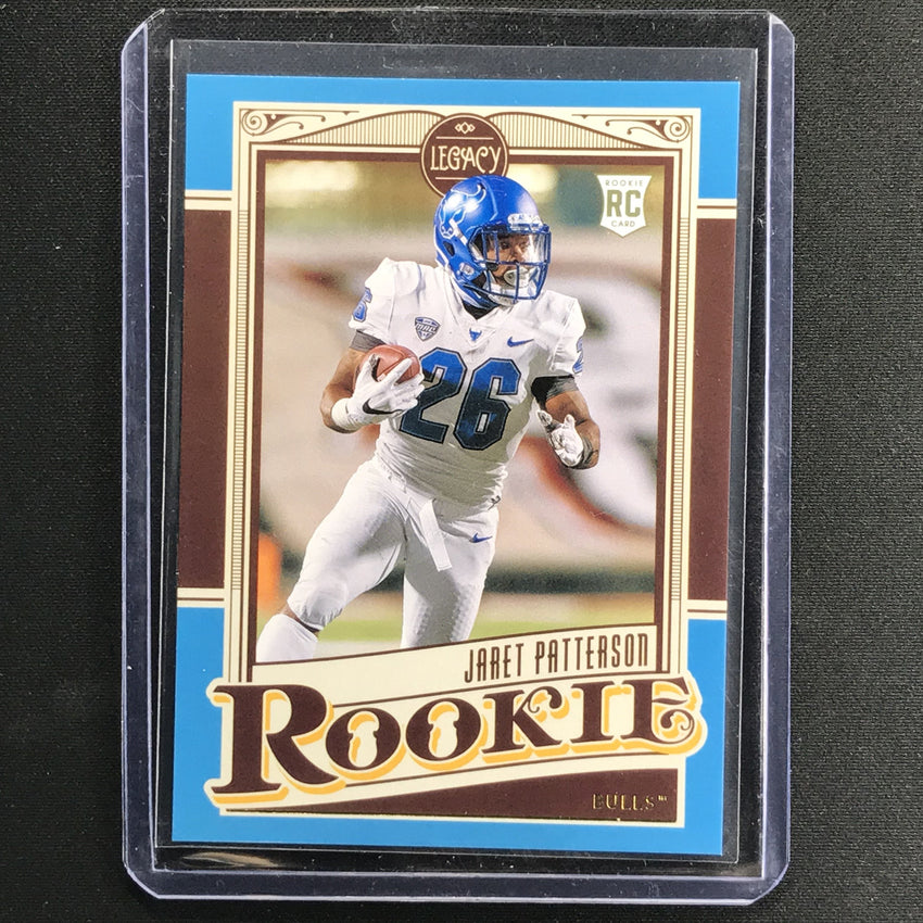 2021 Legacy Jaret Patterson Rookie Indigo 18/25