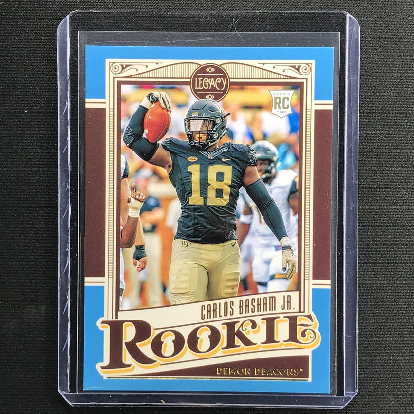 2021 Legacy Carlos Basham Jr. Rookie Indigo 14/25