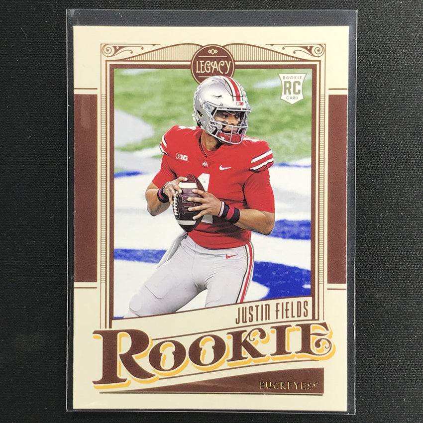 2021 Legacy Justin Fields Rookie Base No 142