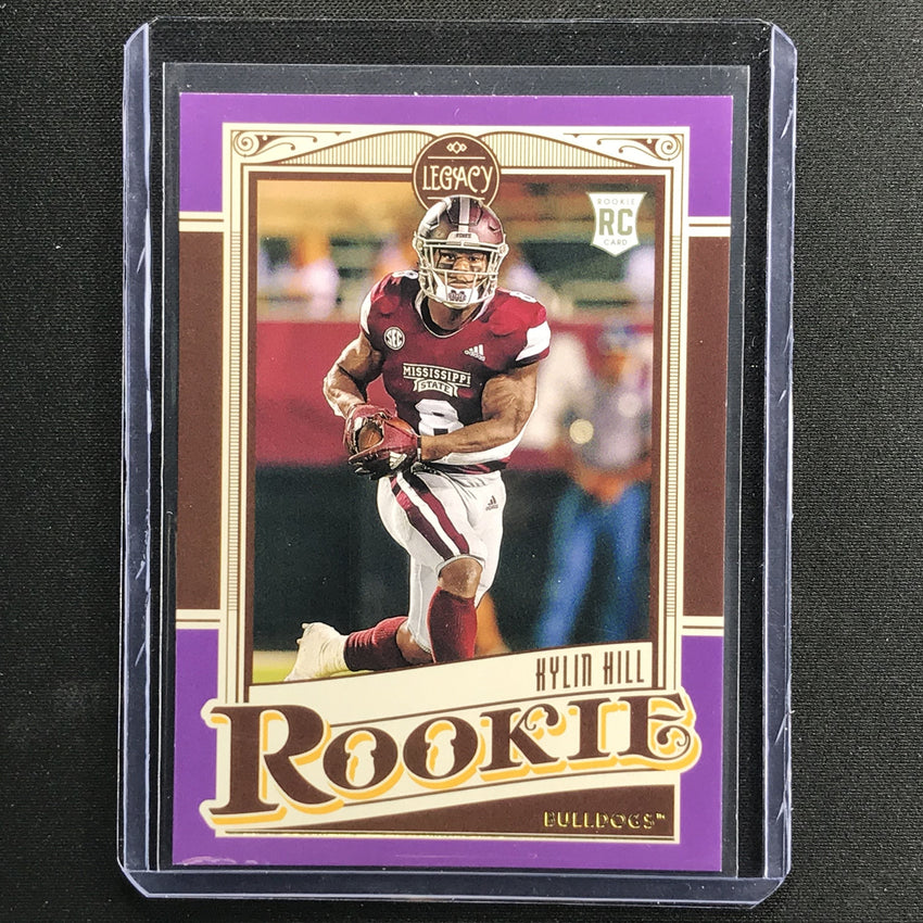 2021 Legacy Kylin Hill Rookie Violet 1/10