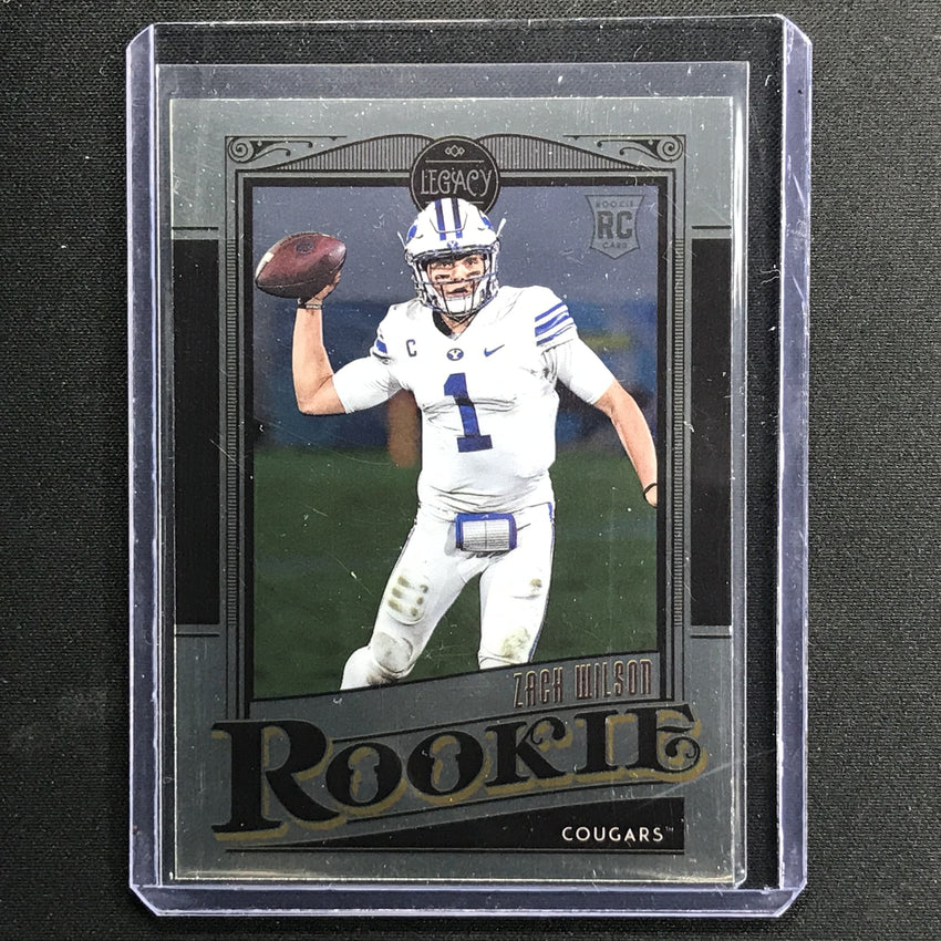 2021 Legacy Zach Wilson Rookie Premium Edition No 143