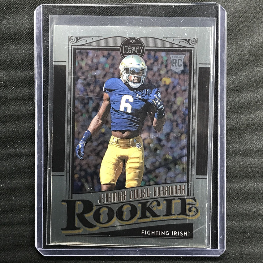 2021 Legacy Jeremiah Owusu-koramoah Rookie Premium Edition No 199