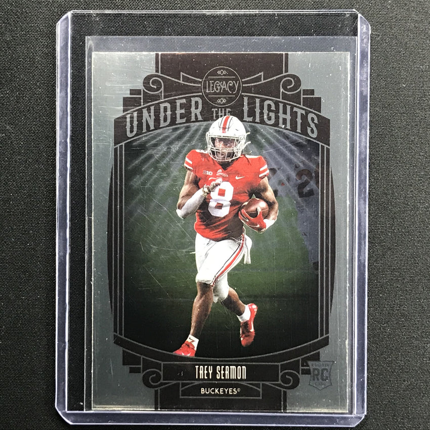 2021 Legacy Trey Sermon Under The Lights Rookie No Ts
