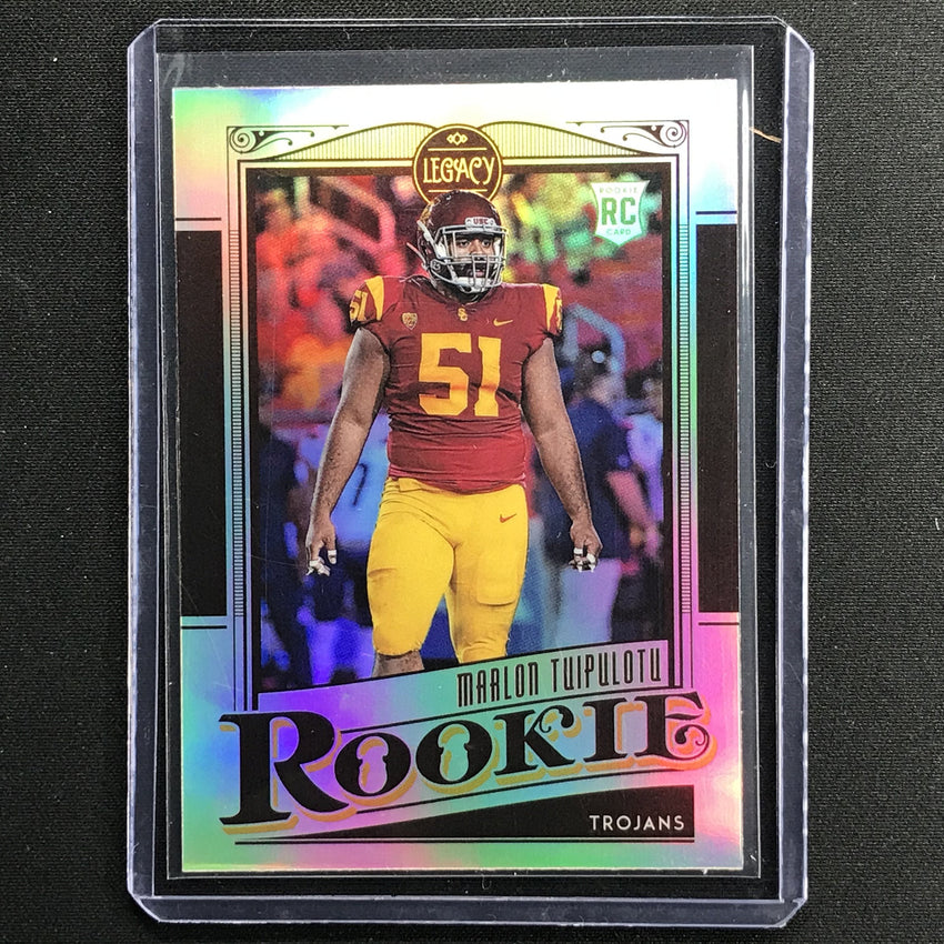 2021 Legacy Marlon Tuipulotu Rookie Premium Edition Silver No 200