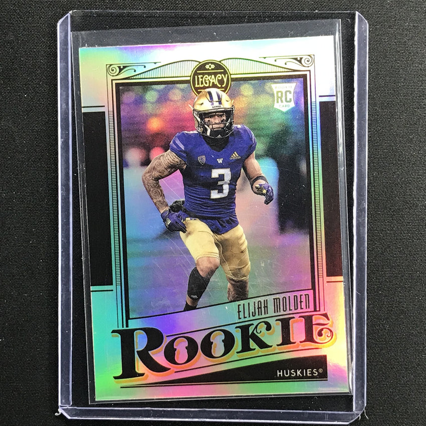 2021 Legacy Elijah Molden Rookie Premium Edition Silver No 183
