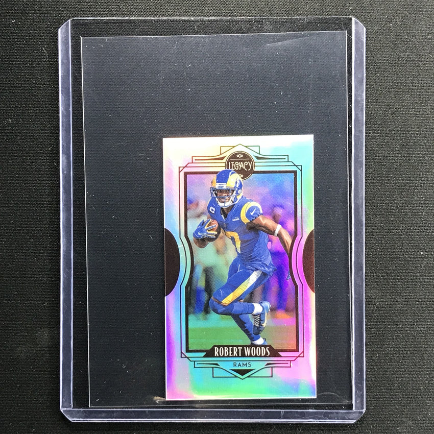 2021 Legacy Robert Woods Premium Edition Mini Silver No 84
