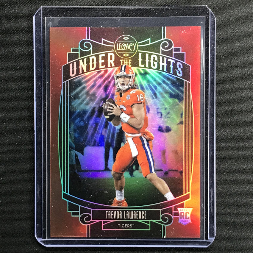 2021 Legacy Trevor Lawrence Under The Lights Rookie Ruby 20/50