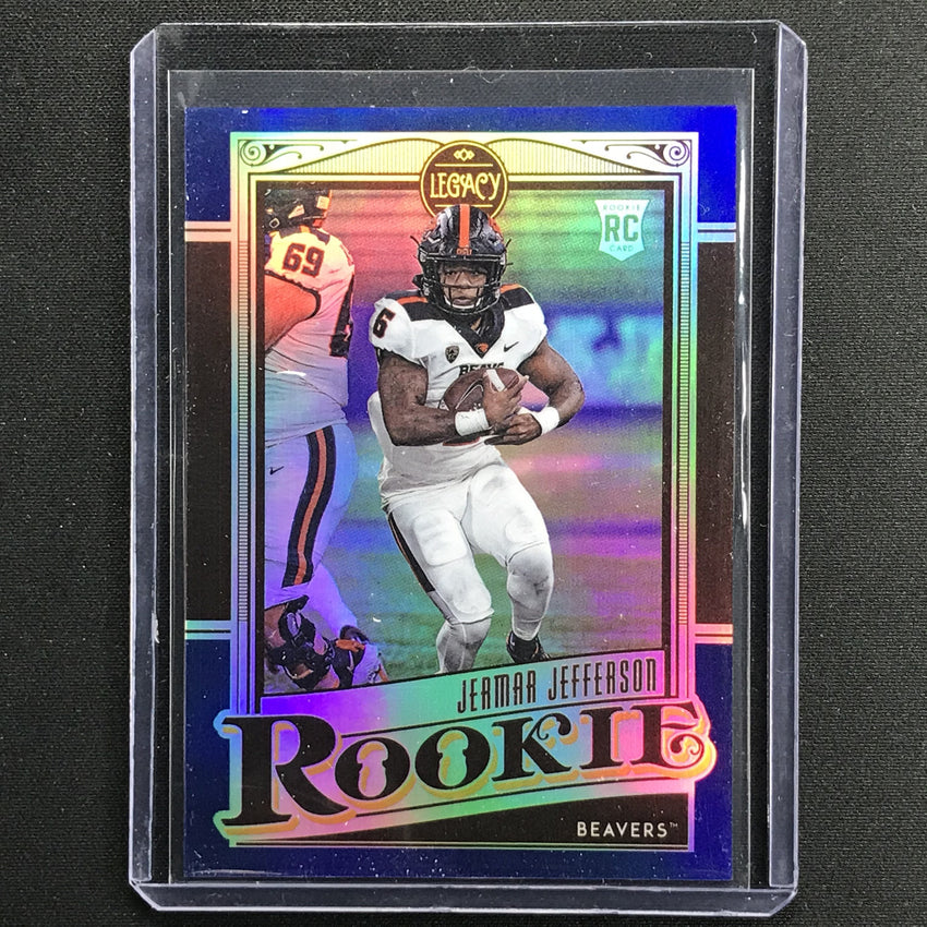 2021 Legacy Jermar Jefferson Rookie Premium Edition Sapphire 13/35