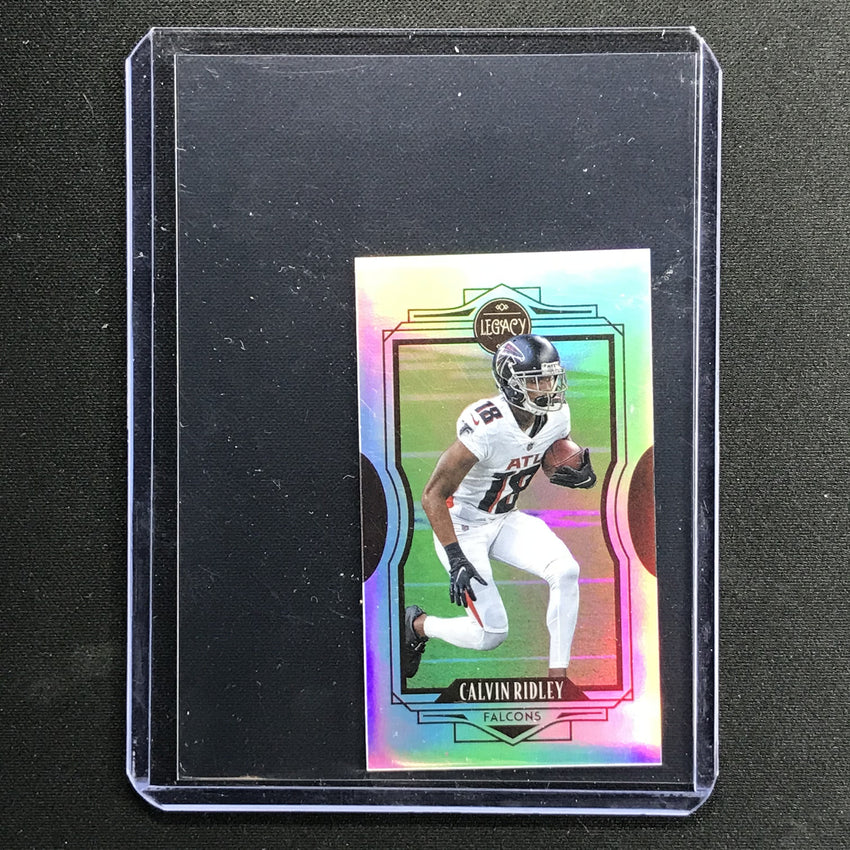 2021 Legacy Calvin Ridley Premium Edition Mini Silver No 28