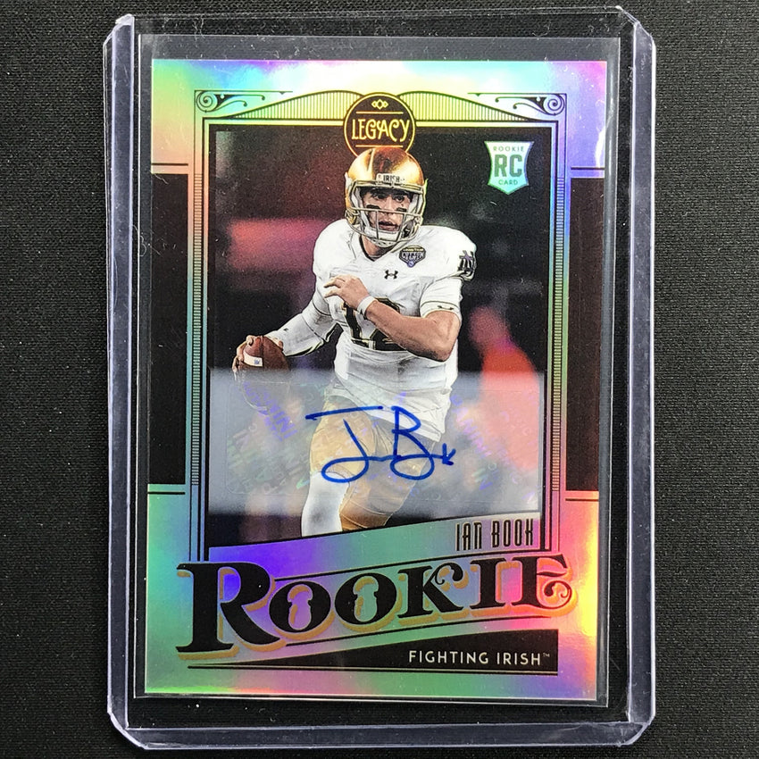 2021 Legacy Ian Book Rookie Premium Edition Silver Auto No 192 A