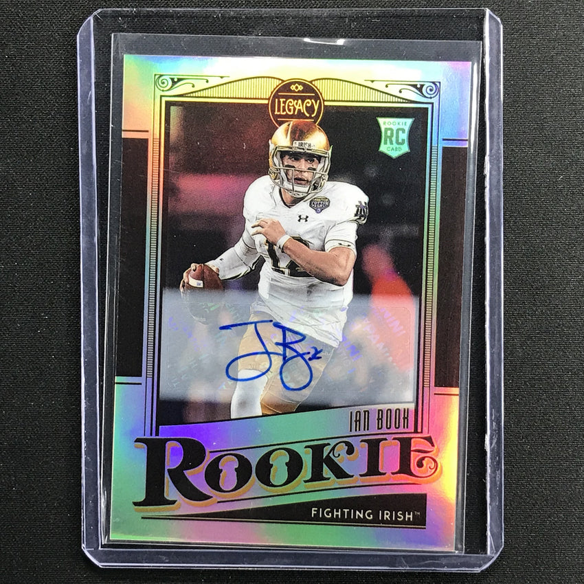 2021 Legacy Ian Book Rookie Premium Edition Silver Auto No 192 B