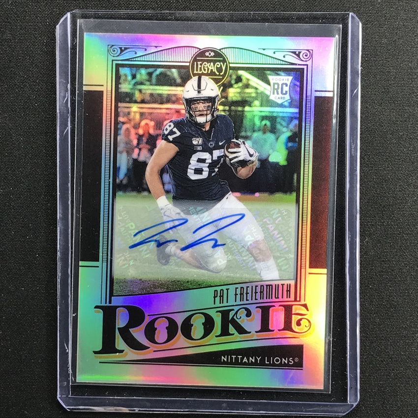 2021 Legacy Pat Freiermuth Rookie Premium Edition Silver Auto No 181
