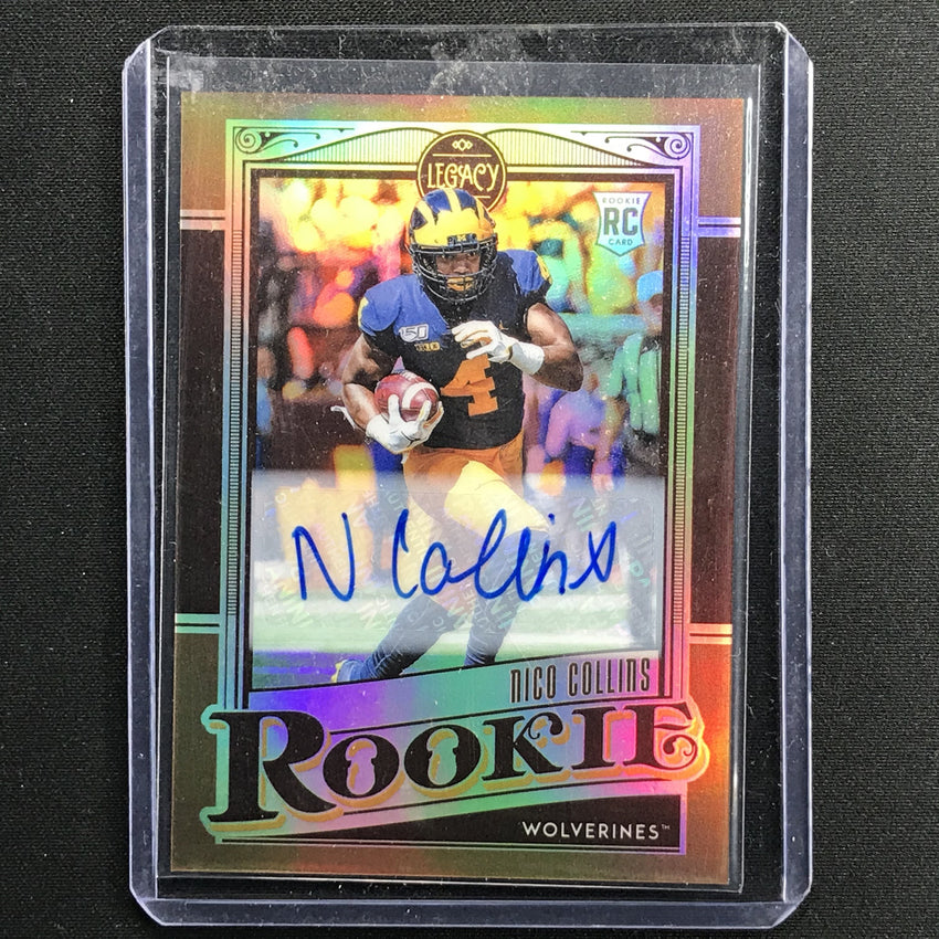 2021 Legacy Nico Collins Rookie Premium Edition Bronze Auto 66/100