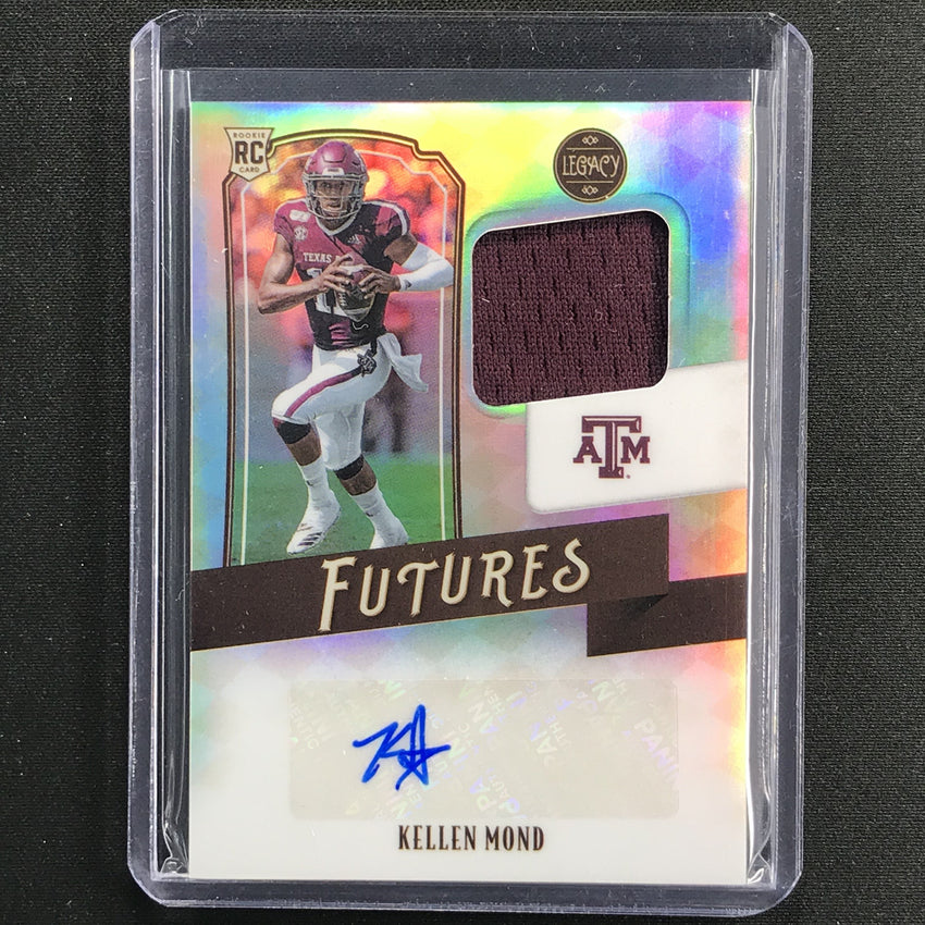 2021 Legacy Kellen Mond Futures Rookie Patch Auto Silver 280/399