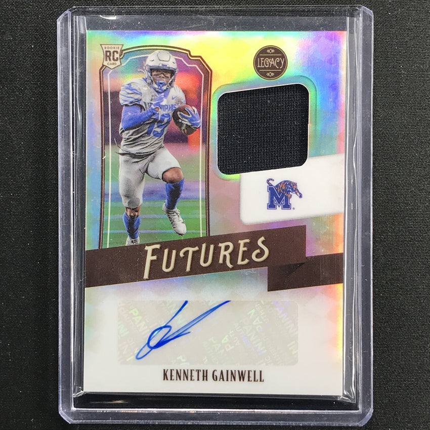 2021 Legacy Kenneth Gainwell Futures Rookie Patch Auto Silver 237/399
