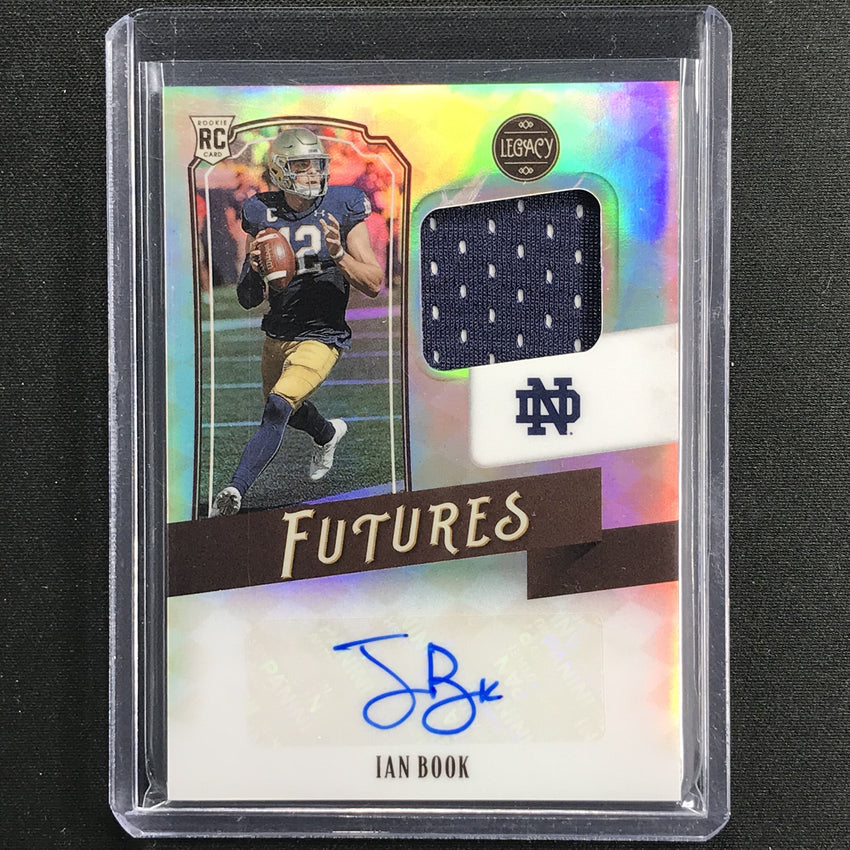 2021 Legacy Ian Book Futures Rookie Patch Auto Silver 79/399