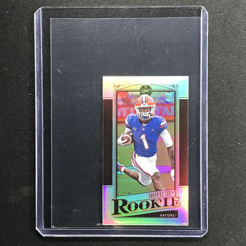 2021 Legacy Kadarius Toney Rookie Premium Edition Mini Silver No 158